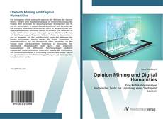 Copertina di Opinion Mining und Digital Humanities