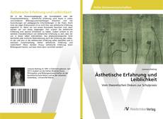 Portada del libro de Ästhetische Erfahrung und Leiblichkeit