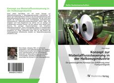 Copertina di Konzept zur Materialflusssteuerung in der Halbzeugindustrie