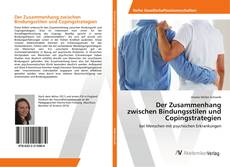 Copertina di Der Zusammenhang zwischen Bindungsstilen und Copingstrategien