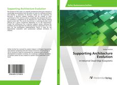 Copertina di Supporting Architecture Evolution