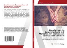 Bookcover of Logotherapie im Zusammenhang mit Menschen mit Stoma nach kolorektalem Karzinom