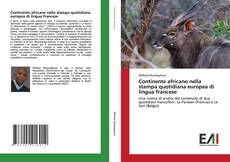 Bookcover of Continente africano nella stampa quotidiana europea di lingua francese