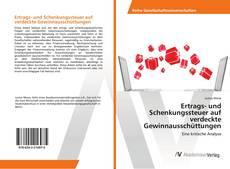 Copertina di Ertrags- und Schenkungssteuer auf verdeckte Gewinnausschüttungen