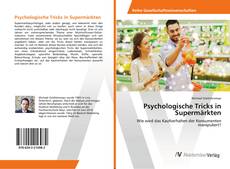 Copertina di Psychologische Tricks in Supermärkten