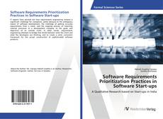 Copertina di Software Requirements Prioritization Practices in Software Start-ups