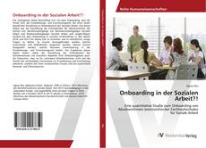 Copertina di Onboarding in der Sozialen Arbeit?!