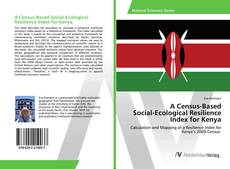 Copertina di A Census-Based Social-Ecological Resilience Index for Kenya