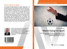 Copertina di "Match Fixing" im Sport