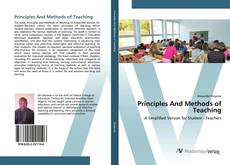 Copertina di Principles And Methods of Teaching