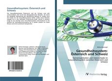 Copertina di Gesundheitssystem: Österreich und Schweiz