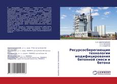 Copertina di Ресурсосберегающие технологии модифицирования бетонной смеси и бетона