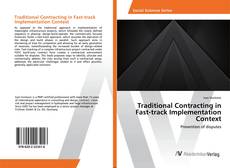 Copertina di Traditional Contracting in Fast-track Implementation Context