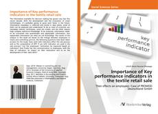 Bookcover of Importance of Key performance indicators in the textile retail sale