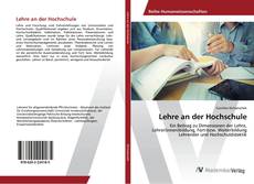 Copertina di Lehre an der Hochschule