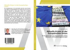 Portada del libro de Aktuelle Krisen in der Europäischen Union