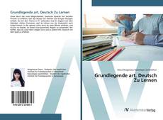 Portada del libro de Grundlegende art, Deutsch Zu Lernen