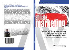 Copertina di Online Affiliate Marketing: Erfolgsfaktoren und Bedeutung für KMU