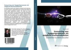 Copertina di Insourcing von Supportprozessen als mögliche Kostenreduktion