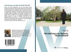 Portada del libro de Herstellung von Balanit-Biokraftstoff