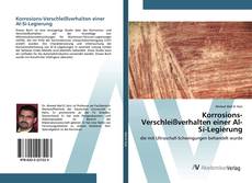 Copertina di Korrosions-Verschleißverhalten einer Al-Si-Legierung