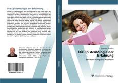 Bookcover of Die Epistemologie der Erfahrung