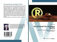 Bookcover of Das Konzept der strittigen Rechte