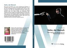 Bookcover of Siehe, der Mensch