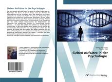 Copertina di Sieben Aufsätze in der Psychologie