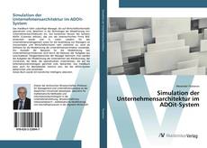 Copertina di Simulation der Unternehmensarchitektur im ADOit-System