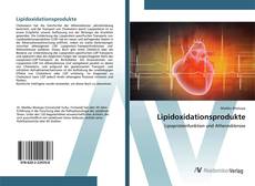 Bookcover of Lipidoxidationsprodukte