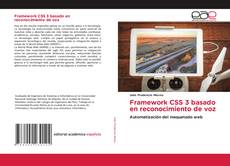 Обложка Framework CSS 3 basado en reconocimiento de voz