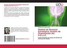 Copertina di Modelo de Gerencia Estratégica: Gestión de Organización del H.S.J.I.C