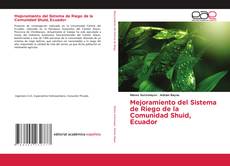 Buchcover von Mejoramiento del Sistema de Riego de la Comunidad Shuid, Ecuador