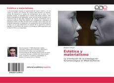 Buchcover von Estética y materialismo