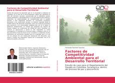 Buchcover von Factores de Competitividad Ambiental para el Desarrollo Territorial