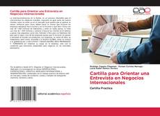 Capa do livro de Cartilla para Orientar una Entrevista en Negocios Internacionales 