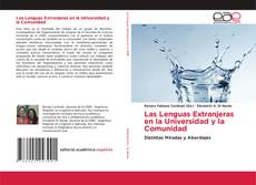 Capa do livro de Las Lenguas Extranjeras en la Universidad y la Comunidad 