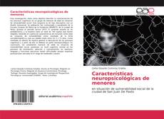 Buchcover von Características neuropsicológicas de menores