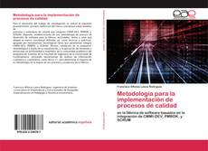 Metodología para la implementación de procesos de calidad kitap kapağı