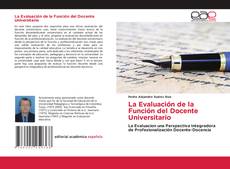 La Evaluación de la Función del Docente Universitario kitap kapağı