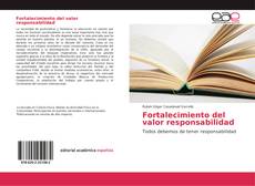 Bookcover of Fortalecimiento del valor responsabilidad