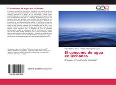 Buchcover von El consumo de agua en lechones