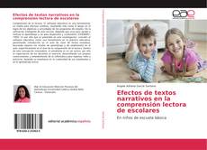 Capa do livro de Efectos de textos narrativos en la comprensión lectora de escolares 