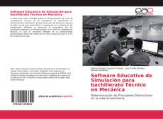 Portada del libro de Software Educativo de Simulación para bachillerato Técnico en Mecánica