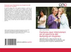 Capa do livro de Factores que intervienen en el ejercicio del bullying en mujeres 