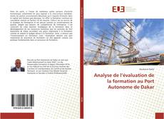 Bookcover of Analyse de l’évaluation de la formation au Port Autonome de Dakar