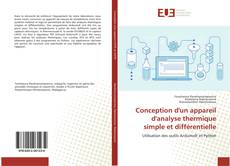 Bookcover of Conception d'un appareil d'analyse thermique simple et différentielle