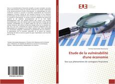 Bookcover of Etude de la vulnérabilité d'une économie