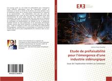Buchcover von Etude de préfaisabilité pour l’émergence d’une industrie sidérurgique